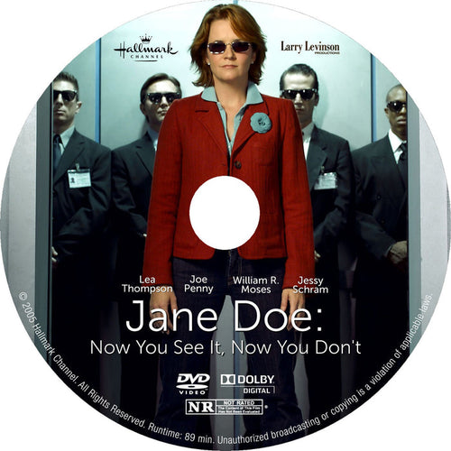 (20) Jane Doe 2: Now You See It, Now You Don't DVD Hallmark Movie 2005
