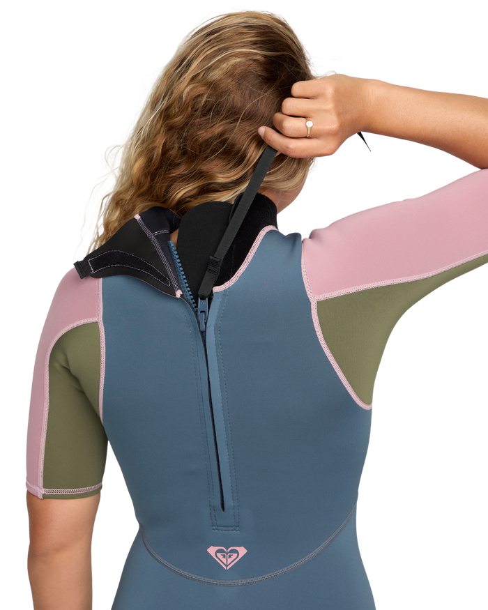 2/2mm Prologue Short Sleeve (Flatlock) Wetsuit - Roxy