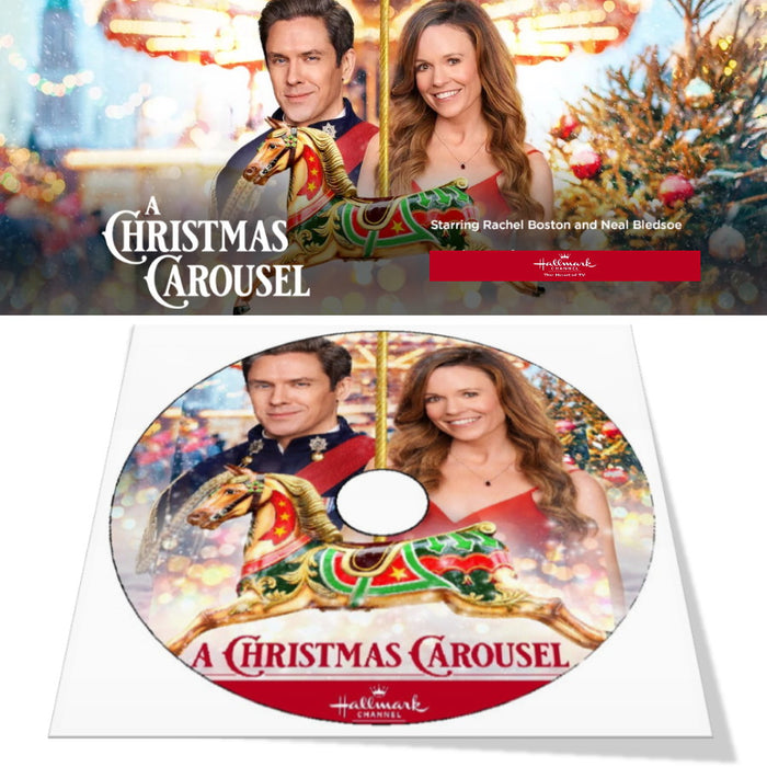 A CHRISTMAS CAROUSEL DVD  MOVIE 2020 Rachel Boston