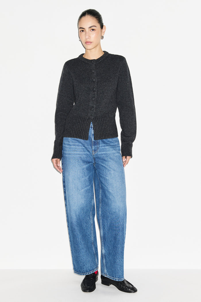 Abigail Waisted Knit Cardigan