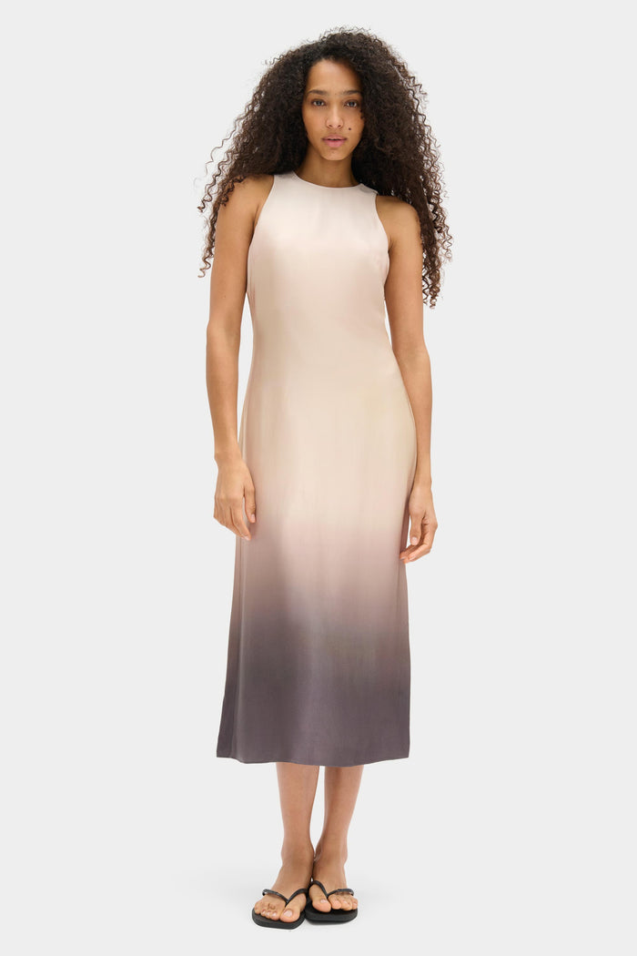 Adeline Satin Maxi Dress