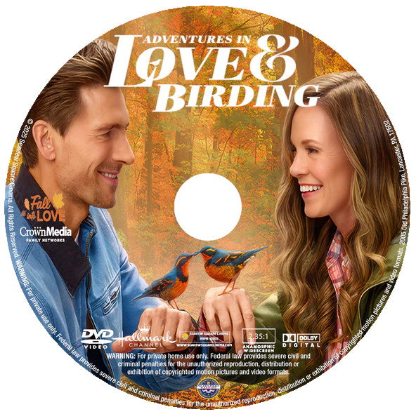 ADVENTURES IN LOVE AND BIRDING DVD MOVIE 2025 Andrew Walker