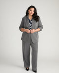 All Day Classic Blazer - Gray Heather | Plus Size & Straight Size Women's Fashion | Universal Standard