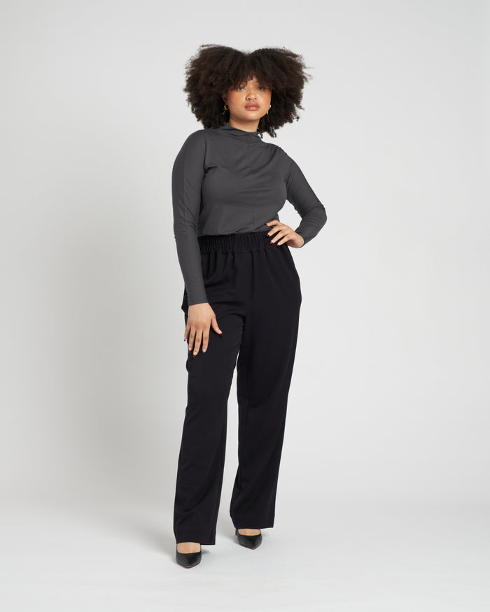 All Day Easy Pants - Black | Plus Size & Straight Size Women's Fashion | Universal Standard