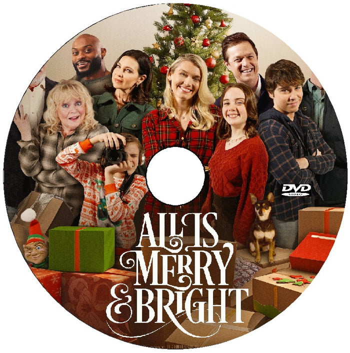 ALL IS MERRY & BRIGHT  DVD MOVIE 2025