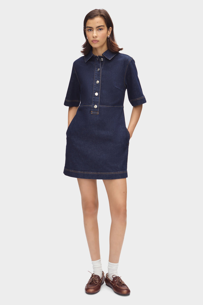 Amber Mini Denim Dress