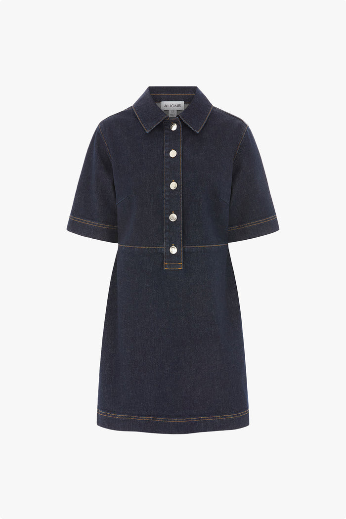 Amber Mini Denim Dress