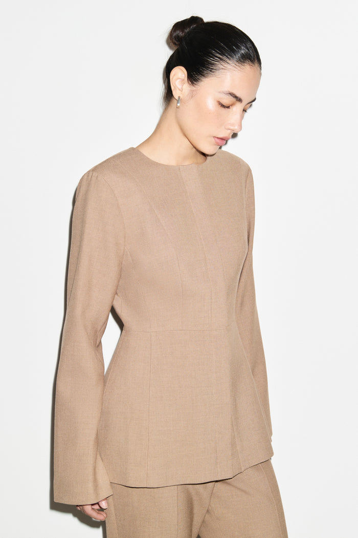 Arabella Concealed Placket Blazer