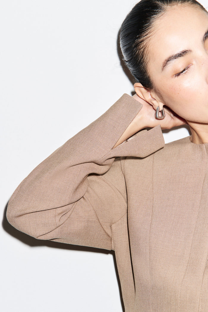 Arabella Concealed Placket Blazer