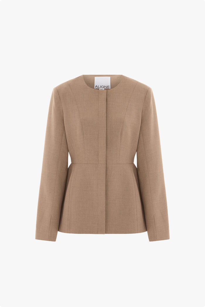 Arabella Concealed Placket Blazer