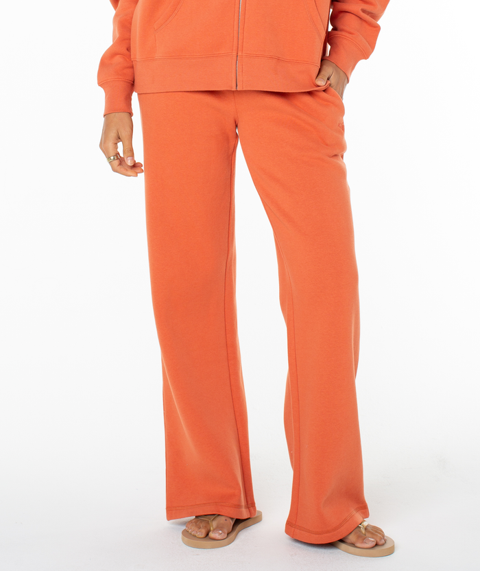 Ariel Wide Leg Pant - Ginger Spice - Roxy