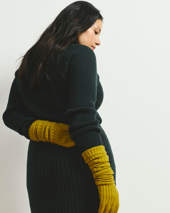 Arly Wrap Neck Sweater - Green Gemstone | Plus Size & Straight Size Women's Fashion | Universal Standard