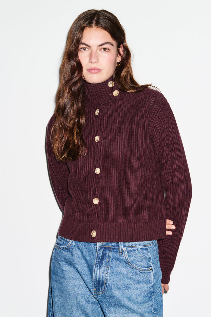 Asher Rib Knit Cardigan