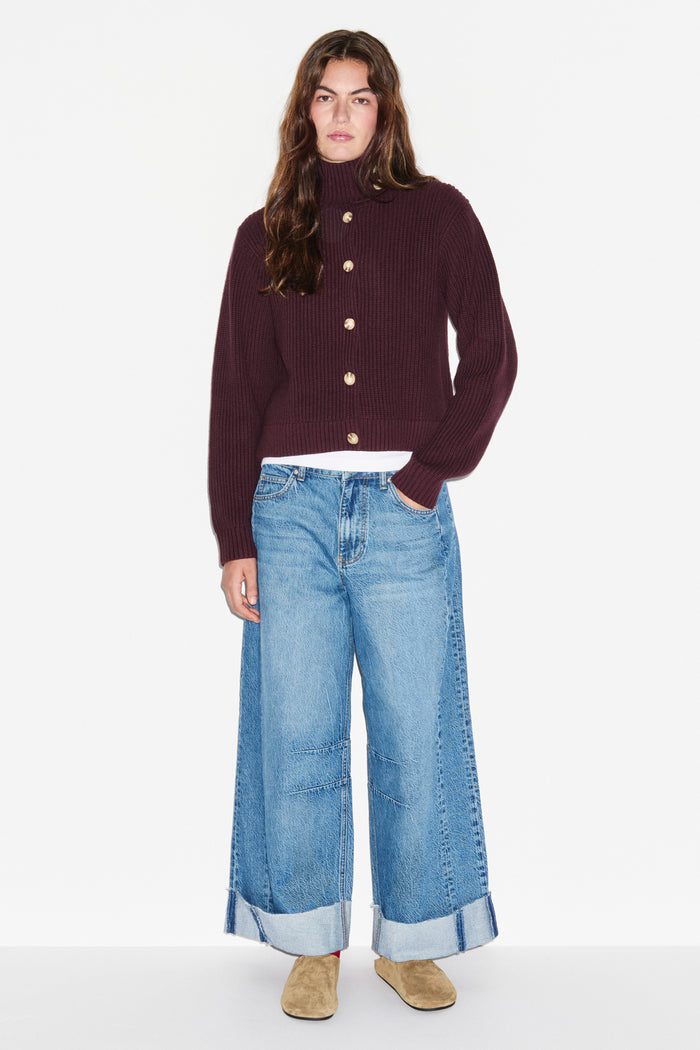 Asher Rib Knit Cardigan