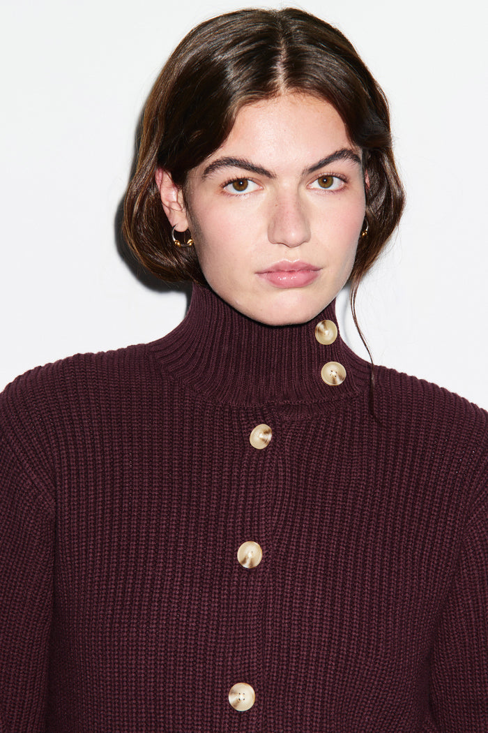 Asher Rib Knit Cardigan