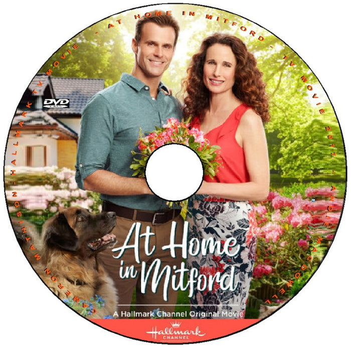 AT HOME IN MITFORD  DVD MOVIE 2017 Andie MacDowell