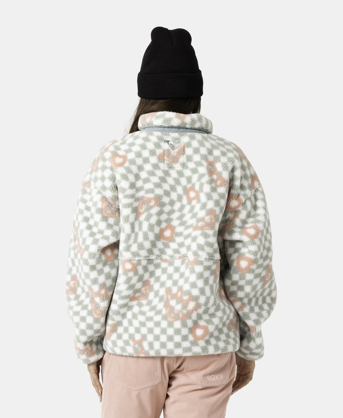 Axel Bonded Sherpa Jacket - Cross Your Heart - Roxy
