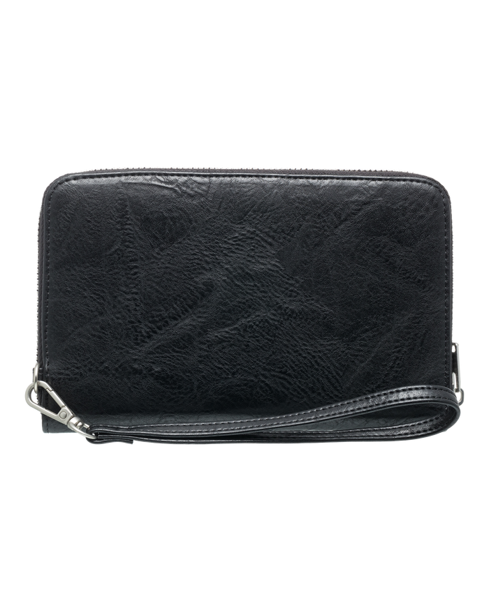 Back In Brooklyn Zip Around Wallet - Anthracite - Roxy