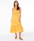 Beach Break Dress - Buckthorn Brown Solid - Roxy