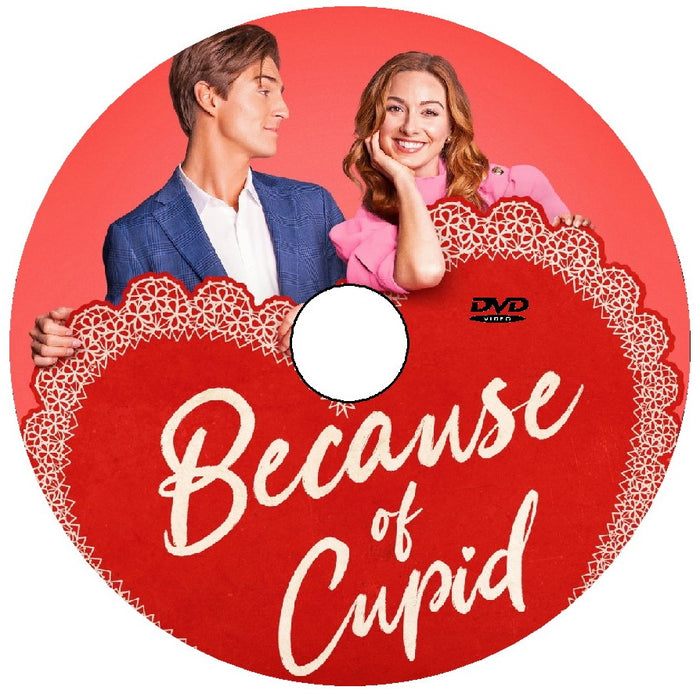 BECAUSE OF CUPID DVD HALLMARK MOVIE 2026