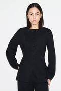 Bonnie Ponte Waisted Blazer
