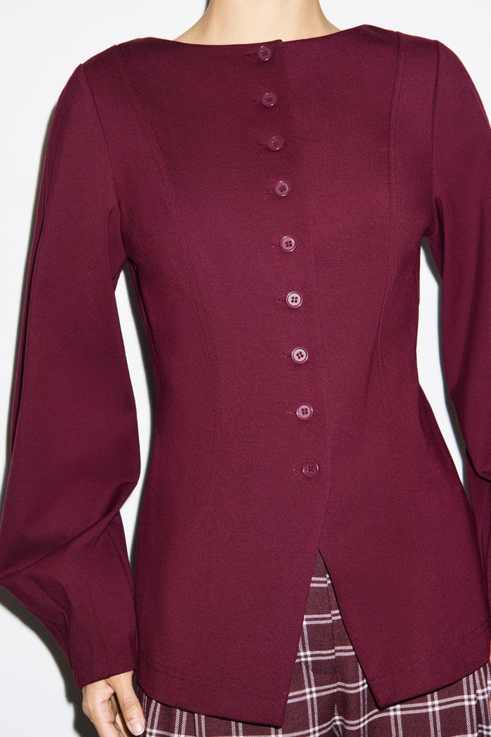 Bonnie Ponte Waisted Blazer