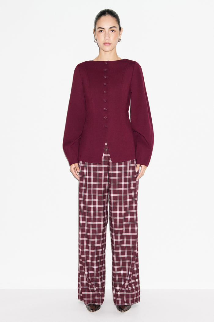Bonnie Ponte Waisted Blazer