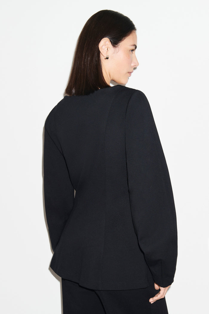 Bonnie Ponte Waisted Blazer