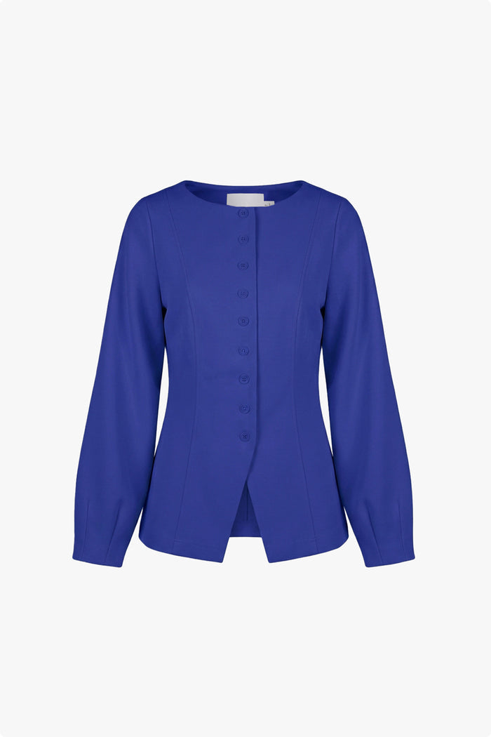 Bonnie Ponte Waisted Blazer