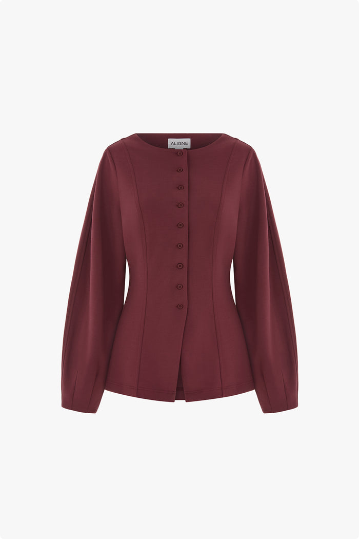Bonnie Ponte Waisted Blazer