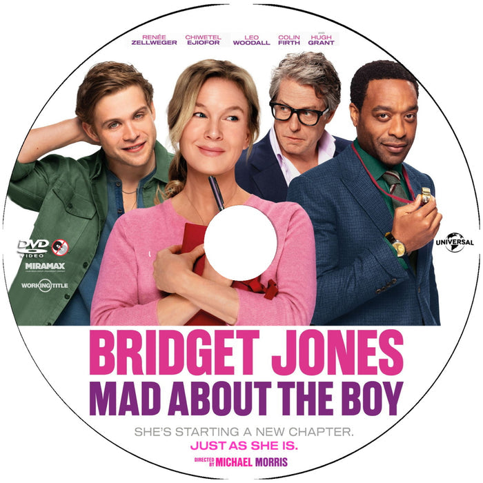 BRIDJET JONES: MAD ABOUT THE BOY DVD MOVIE 2025