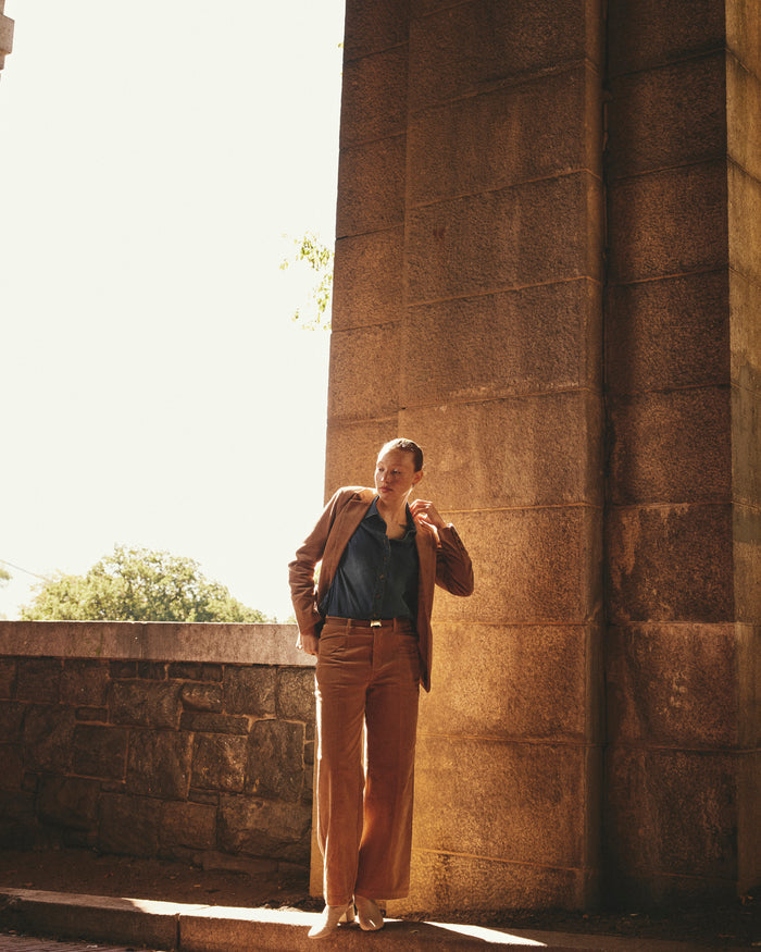 Camila Wide Leg Corduroy Pants - Classic Camel | Plus Size & Straight Size Women's Fashion | Universal Standard