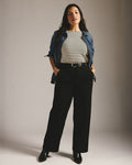 Carol High Rise High Stretch Jeans - Jet Black | Plus Size & Straight Size Women's Fashion | Universal Standard