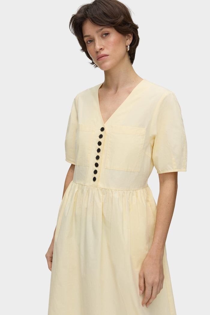 Cassidy Organic Cotton Midi Dress