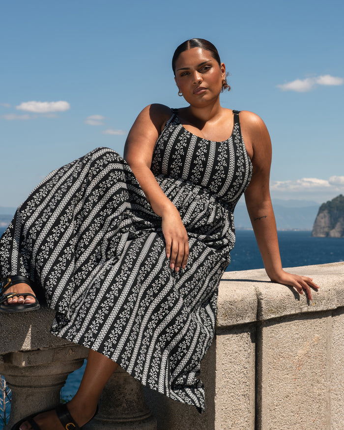 Cayo Cami Dress - Florentine Print | Plus Size & Straight Size Women's Fashion | Universal Standard