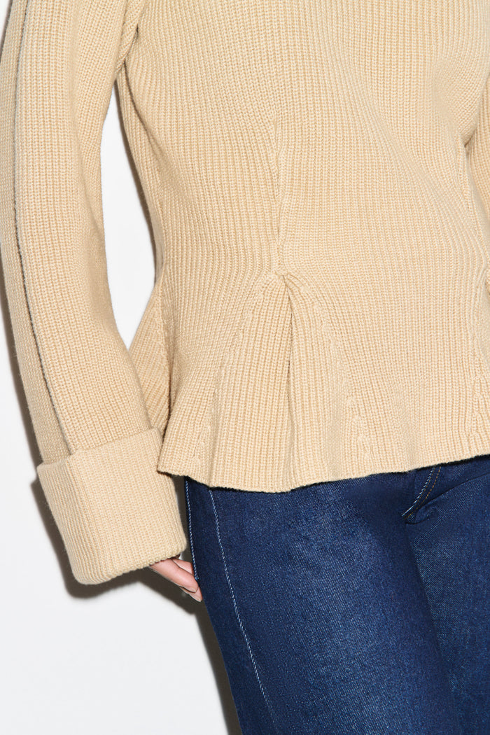 Chase Peplum Knitted Jumper