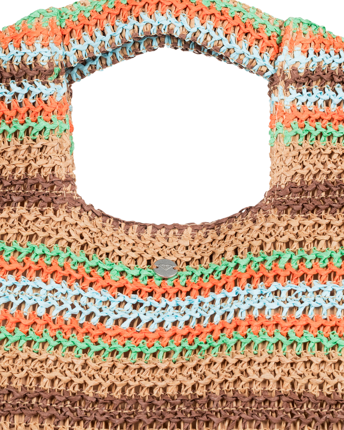 Coco Pearl Tote Bag - Natural Sea - Roxy