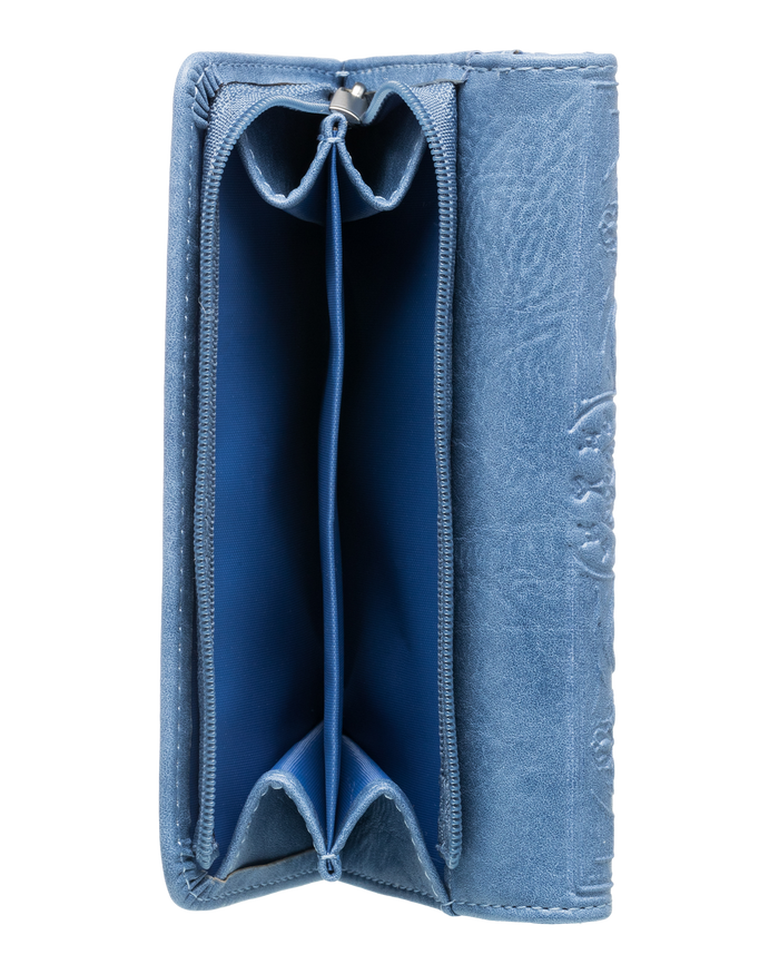 Crazy Diamond Trifold Wallet - Grapemist - Roxy