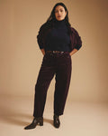 Dakota Twisted Leg Corduroy Pants - Gamay | Plus Size & Straight Size Women's Fashion | Universal Standard