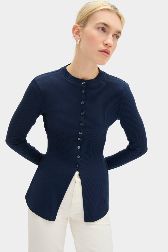 Daphne Rib Top