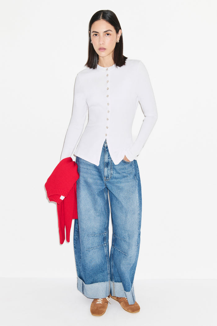 Daphne Rib Top