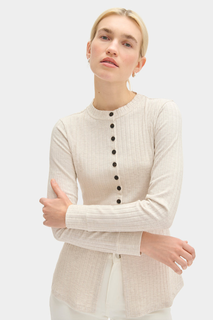 Daphne Rib Top
