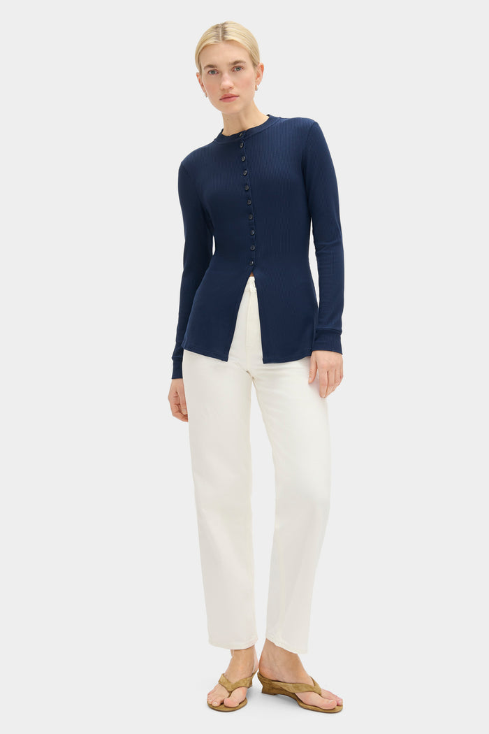Daphne Rib Top