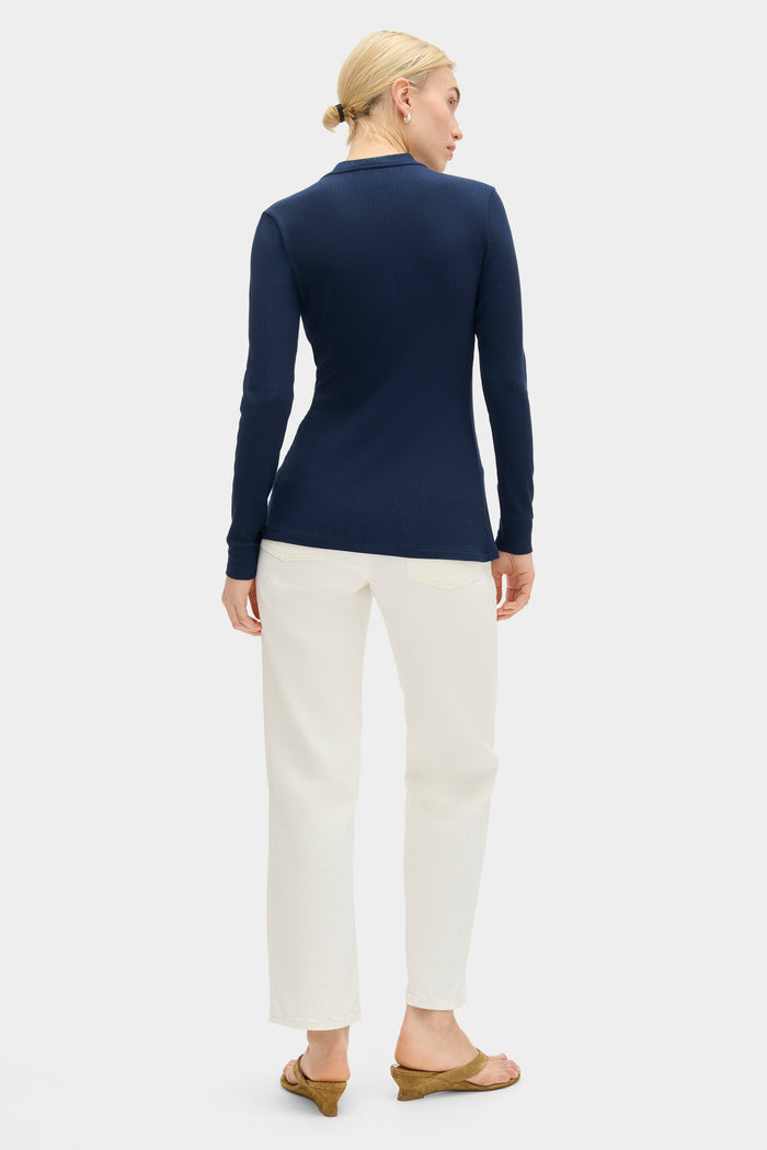 Daphne Rib Top