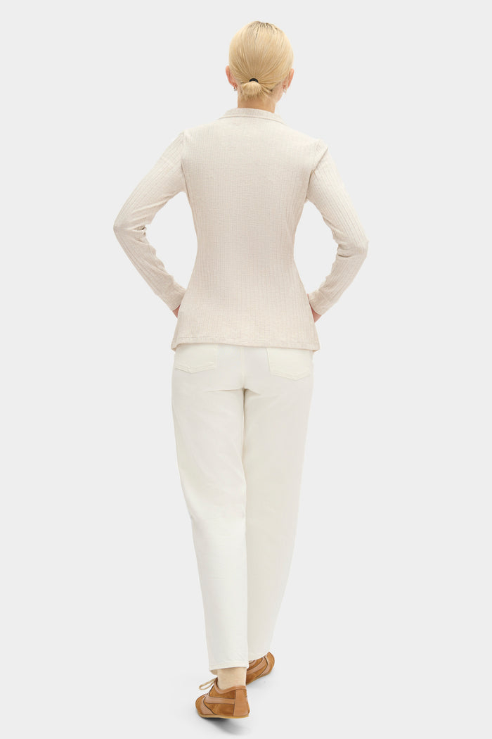 Daphne Rib Top