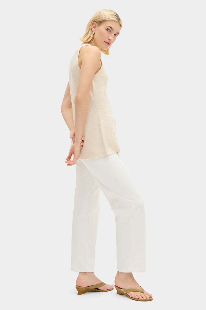 Daphne Sleeveless Waisted Knit