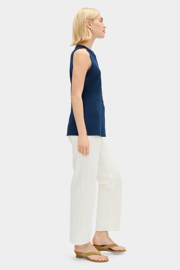 Daphne Sleeveless Waisted Knit
