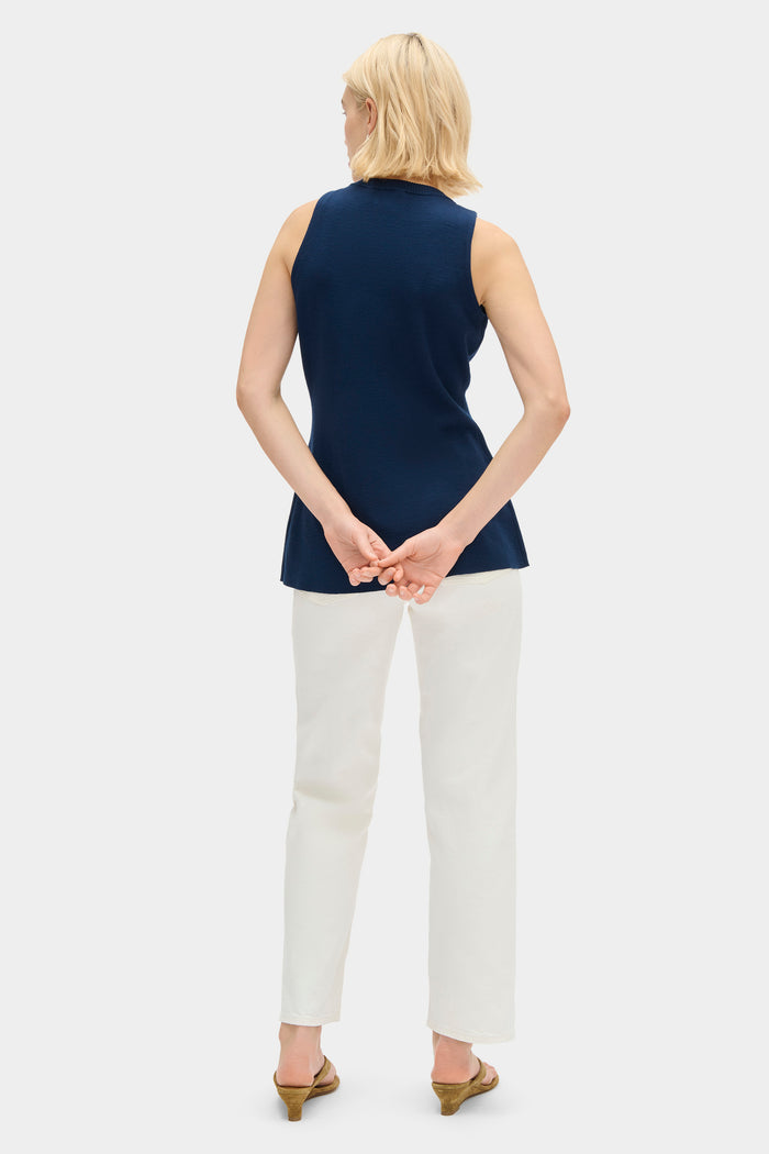 Daphne Sleeveless Waisted Knit