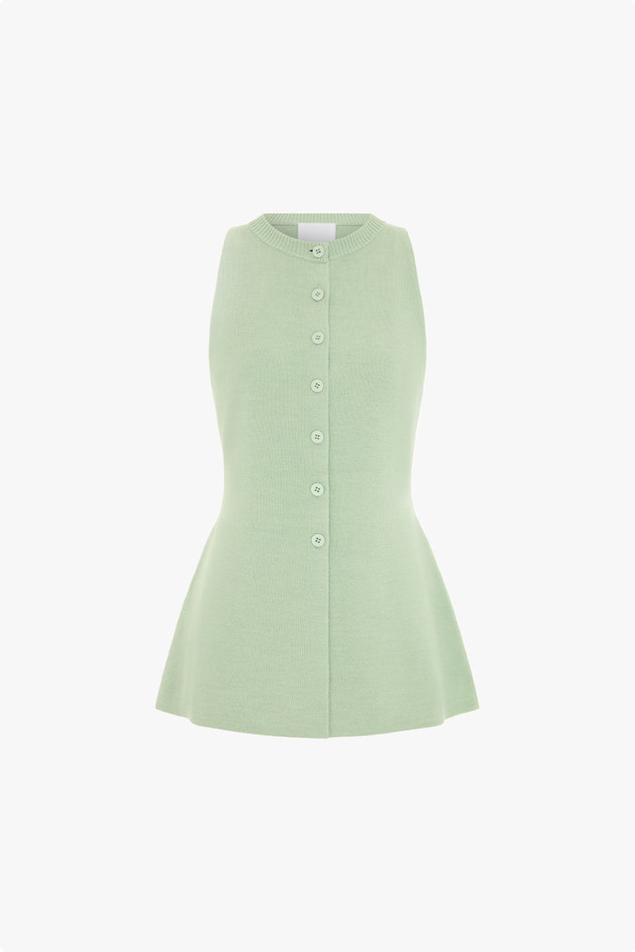 Daphne Sleeveless Waisted Knit