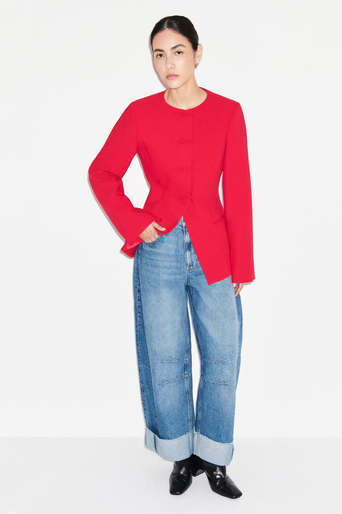 Daphne Waisted Knot Blazer